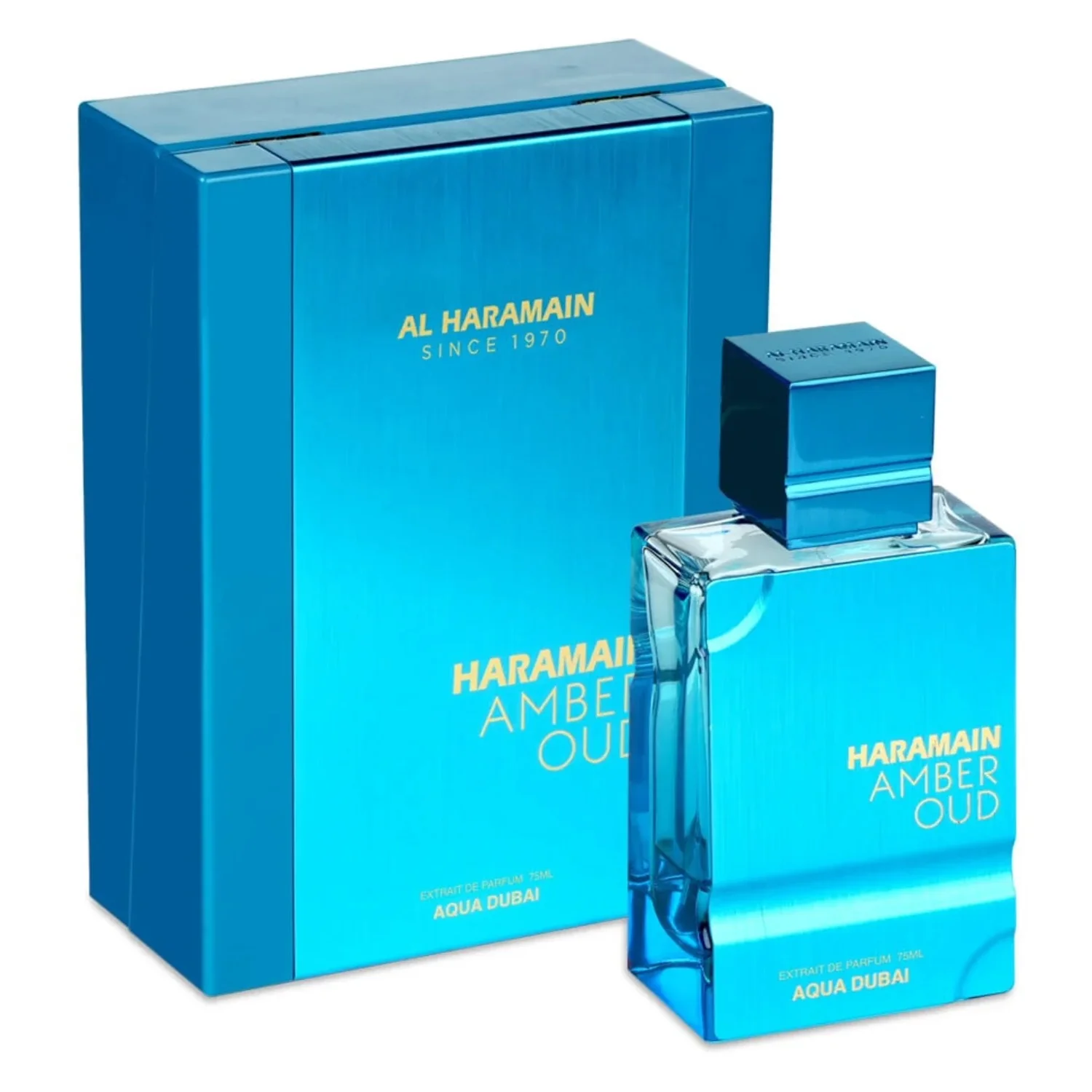 Perfume Al Haramain Amber Oud Aqua Dubai EDP 75ML