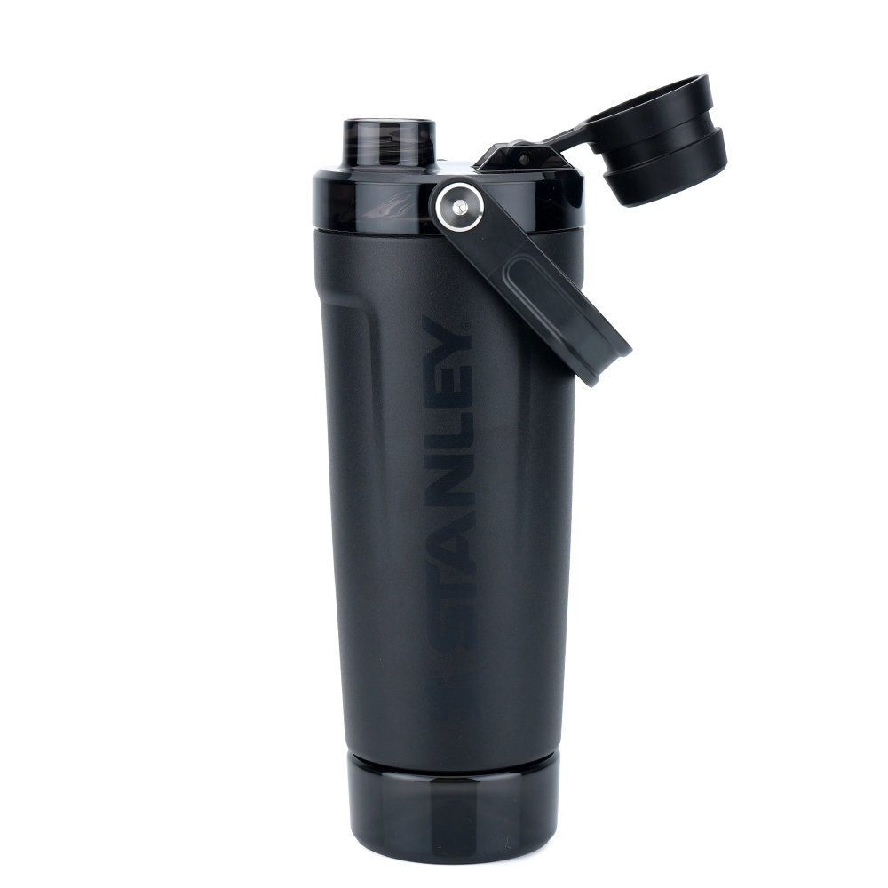 Botella Térmica Stanley Activate Shaker Bottle 591 ML - Black 2.0 - Imagen 2