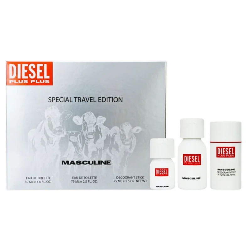 Kit Diesel Plus Plus EDT 75ML (3 Piezas)
