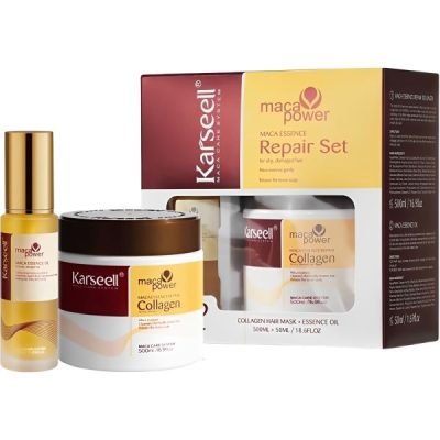 Kit Karseell Maca Power Mascara Capilar 500ML  + Aceite Capilar 50ML