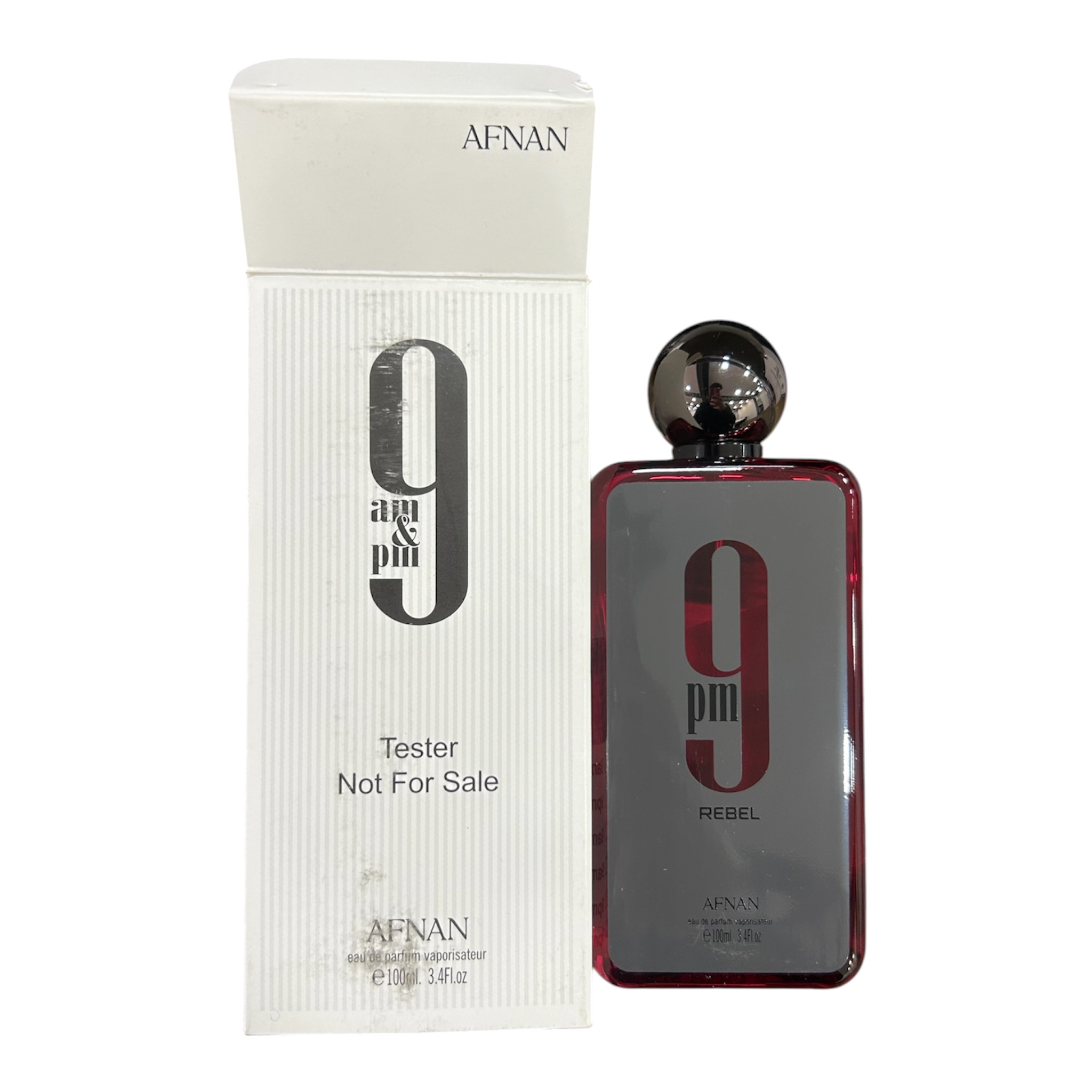 Perfume Tester Afnan 9PM Rebel EDP 100ML