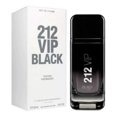 Perfume Tester Carolina Herrera 212 Vip Black EDP 100ML