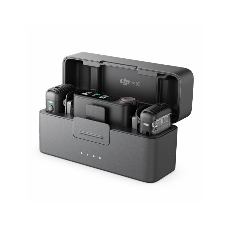 Micrófono Inalámbrico DJI Mic 2 (2TX + 1RX + Estuche De Carga) SEMINUEVO - Imagen 2