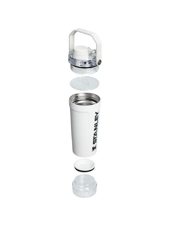 Botella Térmica Stanley Activate Shaker Bottle 591 ML - White - Imagen 3